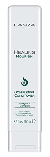 LANZA Healing Nourish Stimulating Conditioner, Encourages Healthy Hair Growth While Eliminating Dead Skin Cells, Sebum, Residue &amp; DHT, for a Healthy and Fresh Hair and Scalp (8.5 Fl Oz)