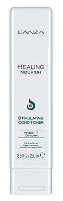 LANZA Healing Nourish Stimulating Conditioner, Encourages Healthy Hair Growth While Eliminating Dead Skin Cells, Sebum, Residue &amp; DHT, for a Healthy and Fresh Hair and Scalp (8.5 Fl Oz)