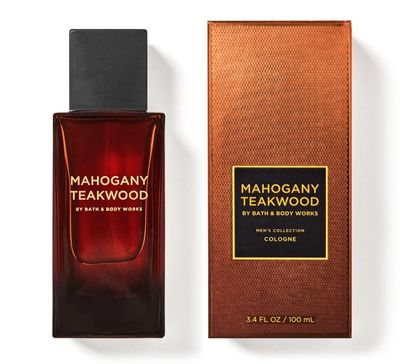 Bath and Body Mahogany Teakwood Mens Cologne | 3.4 Fl Oz