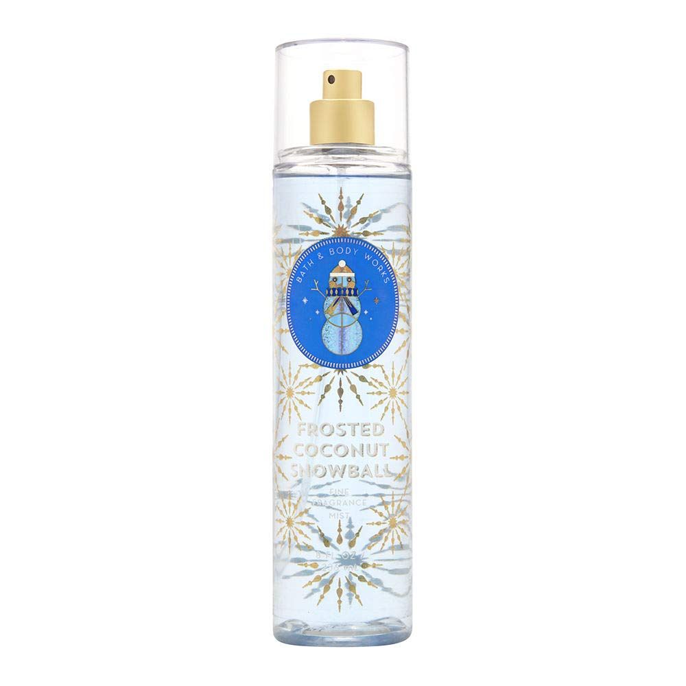 Bath &amp; Body Works Frosted Coconut Snowball, Fine Fragrance Mist, 8 Ounce