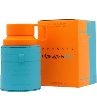 Armaaf odyssey Mandarin Sky Eau De Parfum Spray for Men, 3.4 Ounce