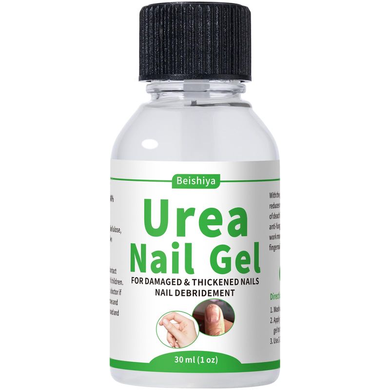 Urea Nail Gel 40 - Deeply Repairs Fungal Damage, Yellow, Black, Discolored Nail | Softens Thick Nails &amp; Cracked Heel Calluses | Urea Gel for Nails, Fast-Absorbing, Lasting Effects, No Recurrence