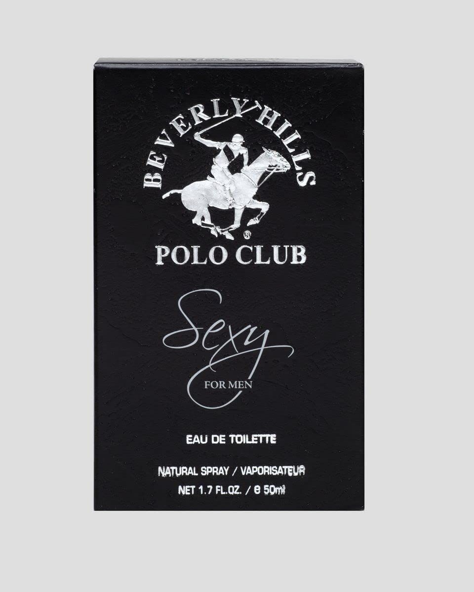 Beverly Hills Polo Club SEXY Eau De Toilette for Men - Spray 1.7 fl oz (50 ml) (Packaging May Vary)