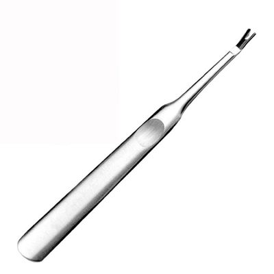 OLIREXD Professional Stainless Steel Cuticle Pusher Trimmer Remover Dead Skin Hangnails Nails Cleaner Scissors Remover Nipper Clipper/Nail Art Manicure Tool for Adult, Silver