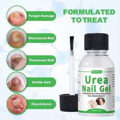 Urea Nail Gel 40 - Deeply Repairs Fungal Damage, Yellow, Black, Discolored Nail | Softens Thick Nails & Cracked Heel Calluses | Urea Gel for Nails, Fast-Absorbing, Lasting Effects, No Recurrence
