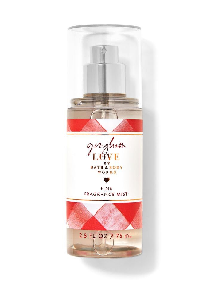 Bath &amp; Body Works Fine Fragrance Mist Travel Size Mini Purse Spray 2.5 Ounce (Gingham Love)