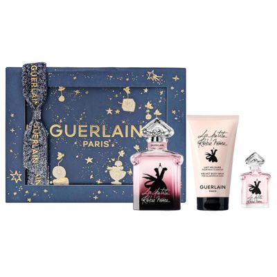 Guerlain La Petite Robe Noite 3-pcs Gift Set (Eau de Parfum spray 1.6 fl oz Body lotion 2.5 fl oz Eau de Parfum 0.16 fl oz)