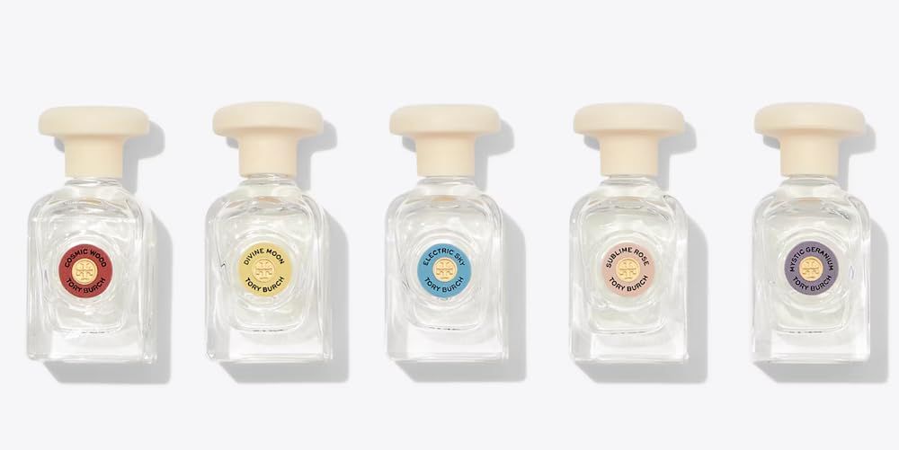 Tory Burch Essence of Dreams Mini Eau de Parfum Set, 5 Fragrances, 0.25 oz/7.5 ml each