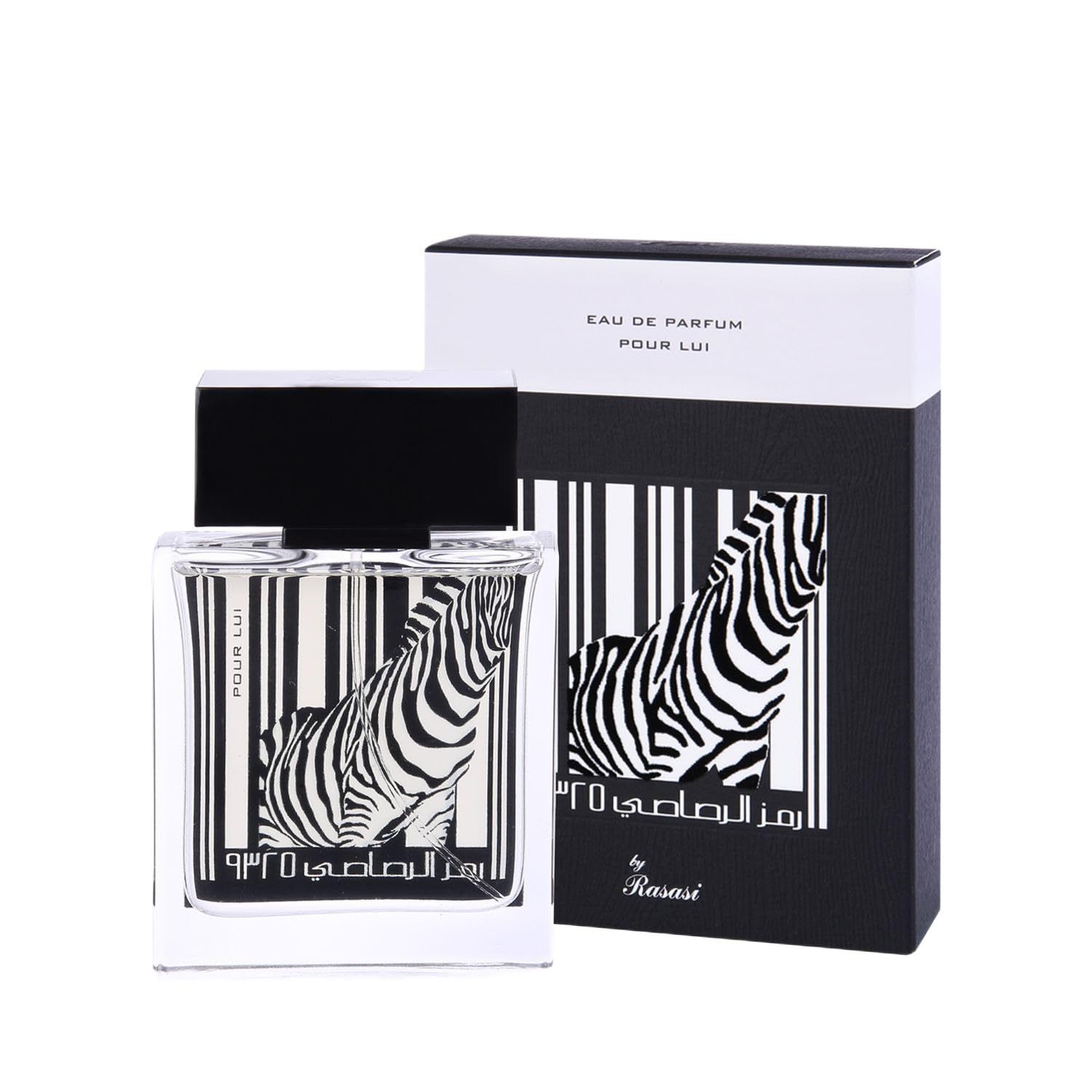 RASASI Rumz Al 9325 Zebra Pour Lui for Men Eau de Parfum Spray, 1.7 Ounce/50ml
