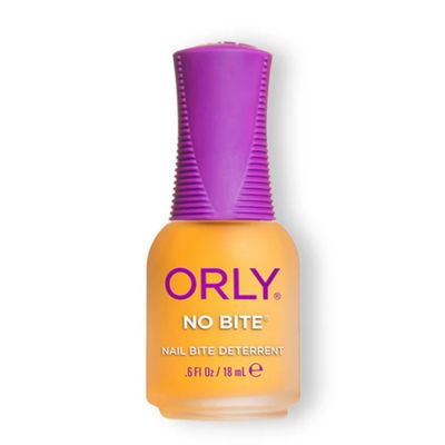 ORLY Nail Treatment No Bite | Nail Biting Deterrent &amp; Bitter-Tasting Formula To Help Stop Adults And Children From Nail Biting | Vegan, Non-Toxic, Protects Manicured Nails (6Fl oz/18ml)