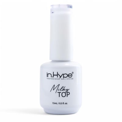IN.HYPE Gel Top Coat UV/LED Cured (Milky Top)