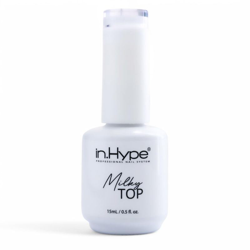 IN.HYPE Gel Top Coat UV/LED Cured (Milky Top)