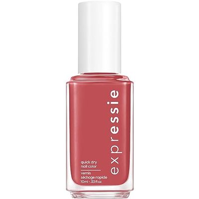 essie Expressie Nail Polish, Quick-Dry Nude Pink Nail Polish, Vegan, Party Mix &amp; Match, 0.33 fl oz