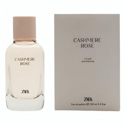 Zara Cashmere Rose Perfume for Women EDP Eau De Parfum 100 ML (3.4 FL OZ)