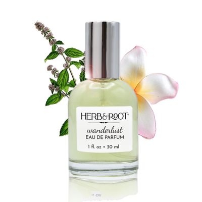 Herb &amp; Root Patchouli Frangipani Eau de Parfum: Long Lasting Perfume for Women &amp; Men, Earthy Scent, Womens Fragrances, 1 oz