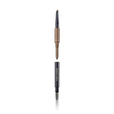 Este Lauder The Brow Multi-Tasker 3-in-1 Tool | Eyebrow Pencil, Powder and Brush, 02 Light Brunette