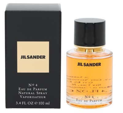 Jil Sander 4 Eau De Parfum Spray 3.4 Oz