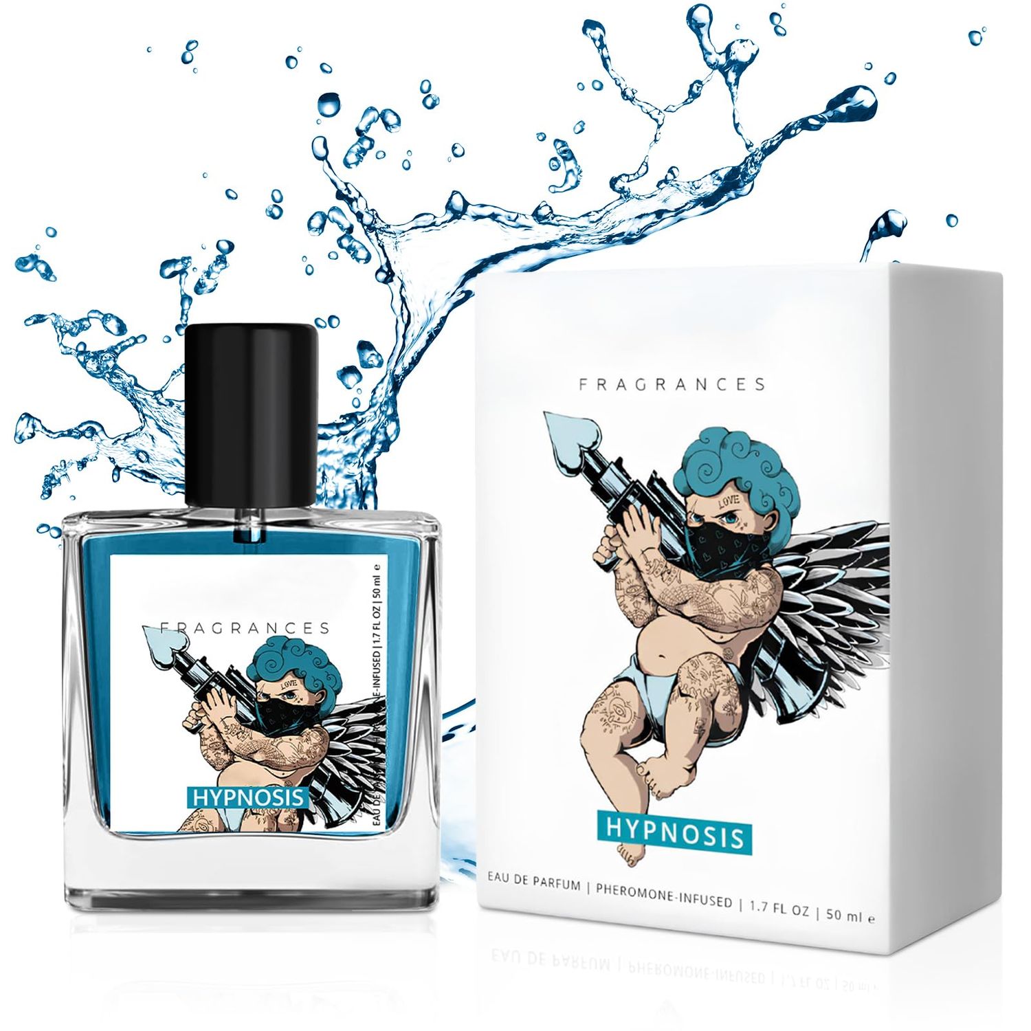 Pheromone Cologne for Men,Hypnosis 2.0 Cologne for Men,Pheromone-Infused Hypnosis Cologne,Enhances Intimacy,Long Lasting Scent 50ml Travel Set Commemoration Day Gift for Father, Boy Friend and Husband