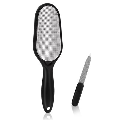 DTDNZKN Foot Files Callus Remover Stainless Steel Foot Rasp and Detachable Foot File for Pedicure to Removes Hard Skin Corns for Dry and Wet Feet, Mess-Free