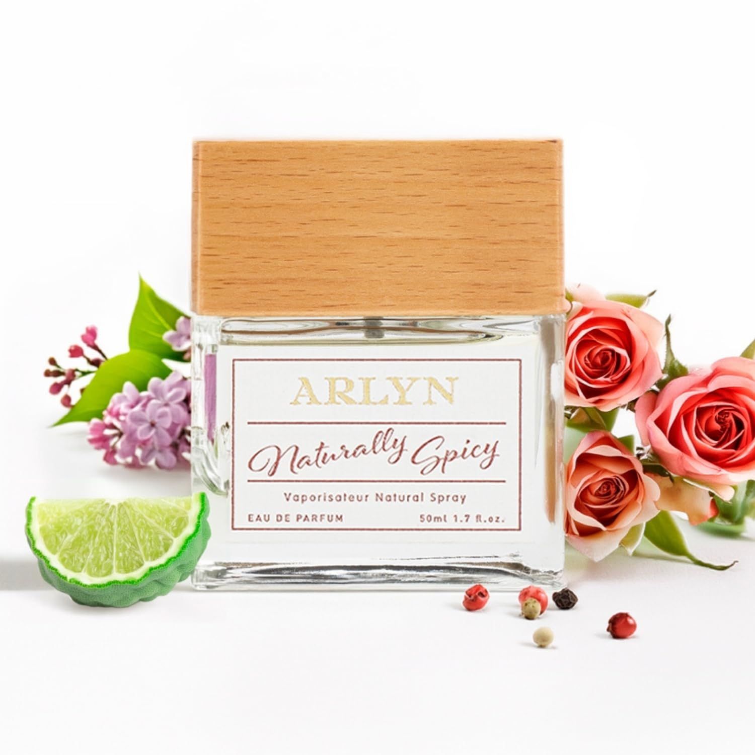 ARLYN Naturally Spicy Eau De Parfum Inspired by Kreed Aventus for Her, Perfume for Women, Luxury Fragrance - Vegan, Cruelty-Free, and Eco-Conscious (1.7oz / 50ml)