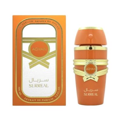 Adyan Surreal Pastels of Arabia by Anfar 100Ml (3.4Oz) - Extract de Parfum For Women With a Mix of Mango, Ginger, Saffron, Mandarin, Orange, Bergamot - Long Lasting Fragrance - Arabian Perfume