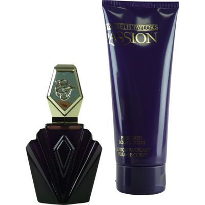 Passion by Elizabeth Taylor 2-Piece Set for Women (1.5 Oz. Eau de Toilette Spray 6.8 Oz. Body Lotion)