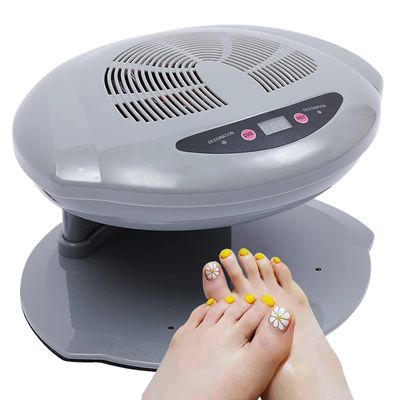 Professional Nail Dryer,400W Air Nail Fan Blower Dryer Machine Auto Induction Warm and Cool Wind,Manicure Tool with Sensor,for Fingernail &amp; Toenail Curing,Silver