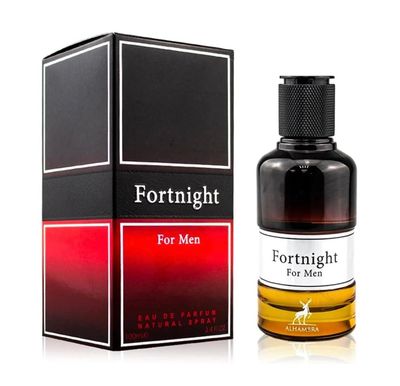 ALHAMBRA FORTNIGHT FOR MEN EAU DE PARFUM 100ml | LUXURY LONG LASTING FRAGRANCE | PREMIUM IMPORTED FRAGRANCE SCENT FOR MEN AND WOMEN | PERFUME GIFT SET | ALL OCCASION (Pack of 1)