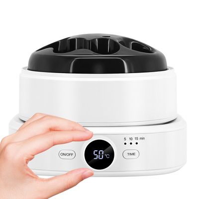 Adjustable Temperature Electric Nail Soaking Bowl, Electric Soak off Gel Polish Remover Machine Removes Nail Polish, Dip Powder, Acrylic, Press on Nails for Salon Home Use