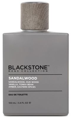 Blackstone Mens Collection Eau de Toilette - Sandalwood | Mens Fragrance, Long Lasting Cologne, with Sandalwood, Oud &amp; Amber | Everyday Fragrance, Travel Size (3.4 Fl Oz)
