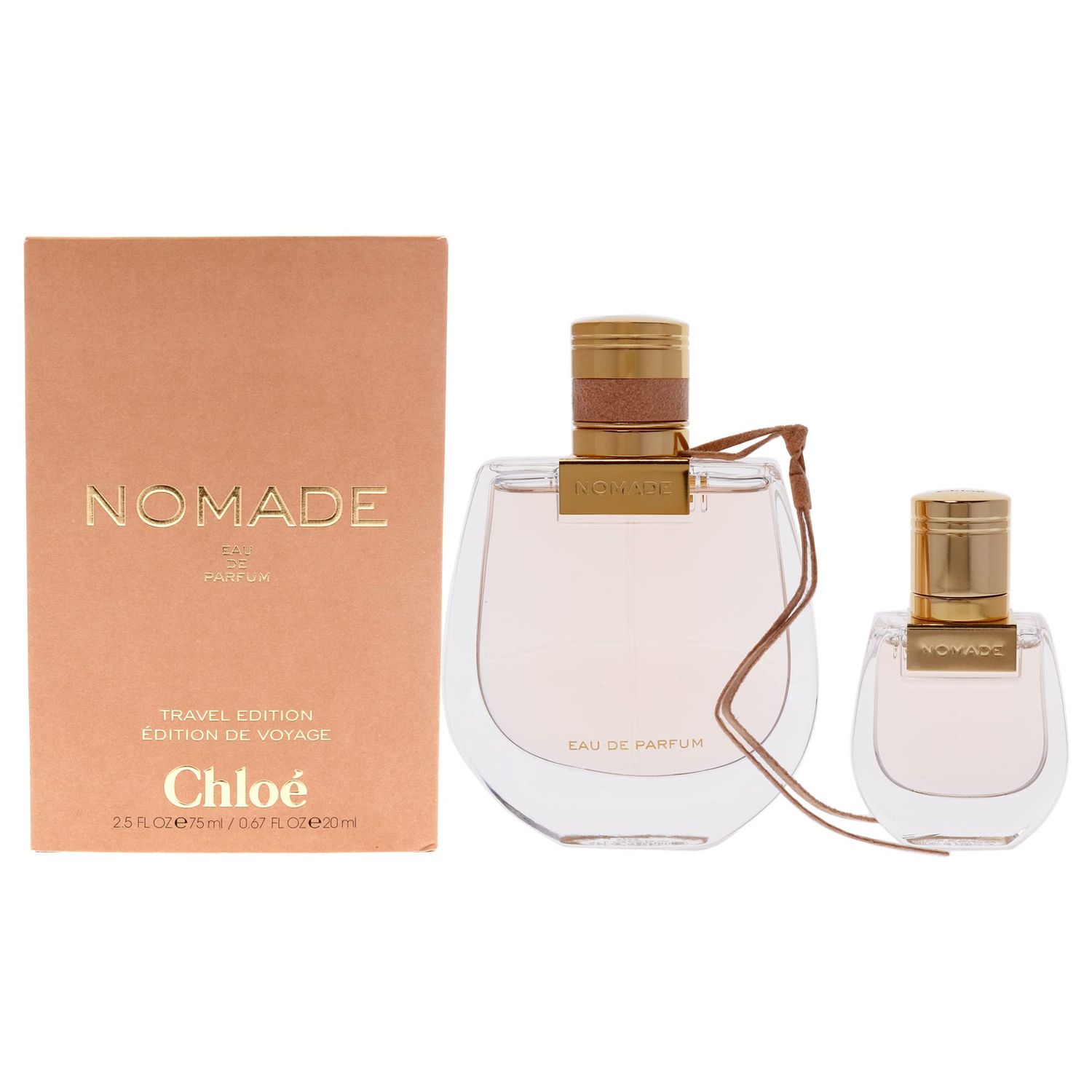 Chloe Nomade Women 2 Pc Gift Set 2.5oz EDP Spray, 0.67oz EDP Spray