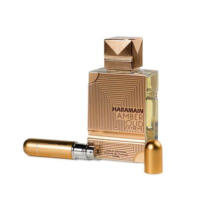 Al Haramain Amber Oud Gold Edition Extreme Eau De Parfum Spray 100ml (3.4 oz) - Long-Lasting &amp; Refreshing Pure Perfume for Women &amp; Men, Unisex Arabian Fragrance.
