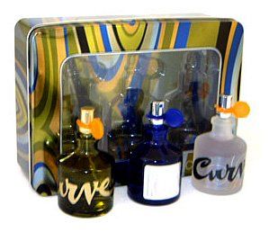 Liz Claibrone Collection By Liz Claiborne For Men. Gift Set ( Eau De Toilette Spray 2.5 Oz Of Curve &amp; Chill &amp; Kicks ).