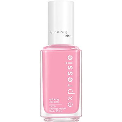 Essie expressie, Quick-Dry Nail Polish, 8-Free Vegan, Translucent Pink, Mall Crawler, 0.33 fl oz