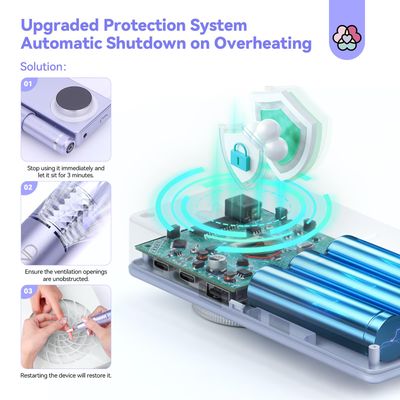 SAVILAND 50000RPM Nail Drill for Acrylic: 2025 Pro High Tech Fast Removal Electric Nails Drill Kit 6000mAh Rechargeable Machine Professional Drill Bit Nail File Buffer Tools Salon Manicure Pedicure
