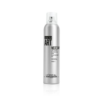 LOral Professionnel Paris Next Day Hair - Texture Hairspray, Provides Light Hold and Texture with a Weightless Matte Finish, For All Hair Types