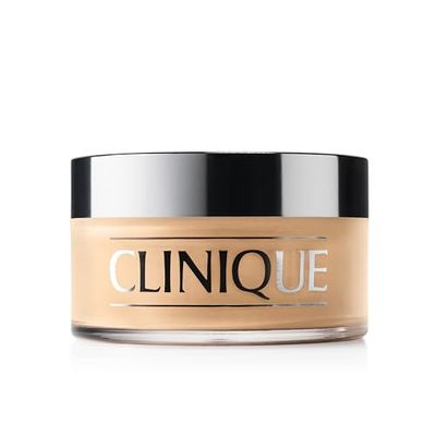 Clinique Blended Face Loose Setting Powder For All Skin Types | Sheer Coverage, Natural Finish, Transparency 3, 0.88 Ounce