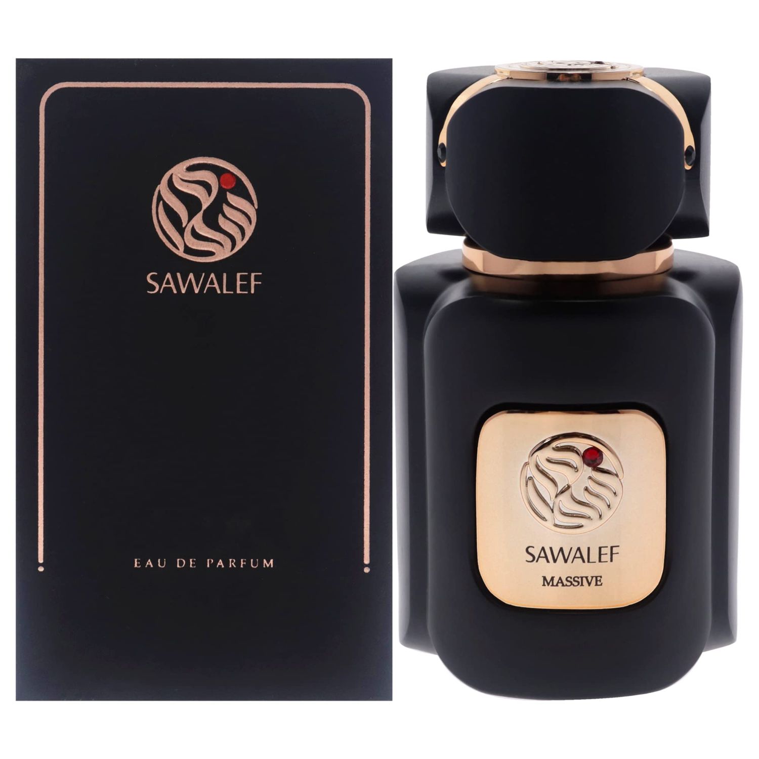 Swiss Arabian Massive - Woody and Spicy Scent Notes - Long Lasting and Addictive Masculine Fragrance - A Seductive Signature Aroma - The Luxurious Scent Of Arabia - 2.7 oz EDP Spray