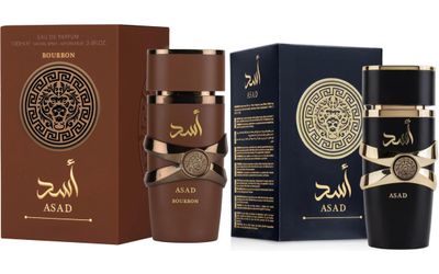 Asad and Asad Bourbon Bundle for Unisex Eau de Parfum Spray, 3.4 Ounce