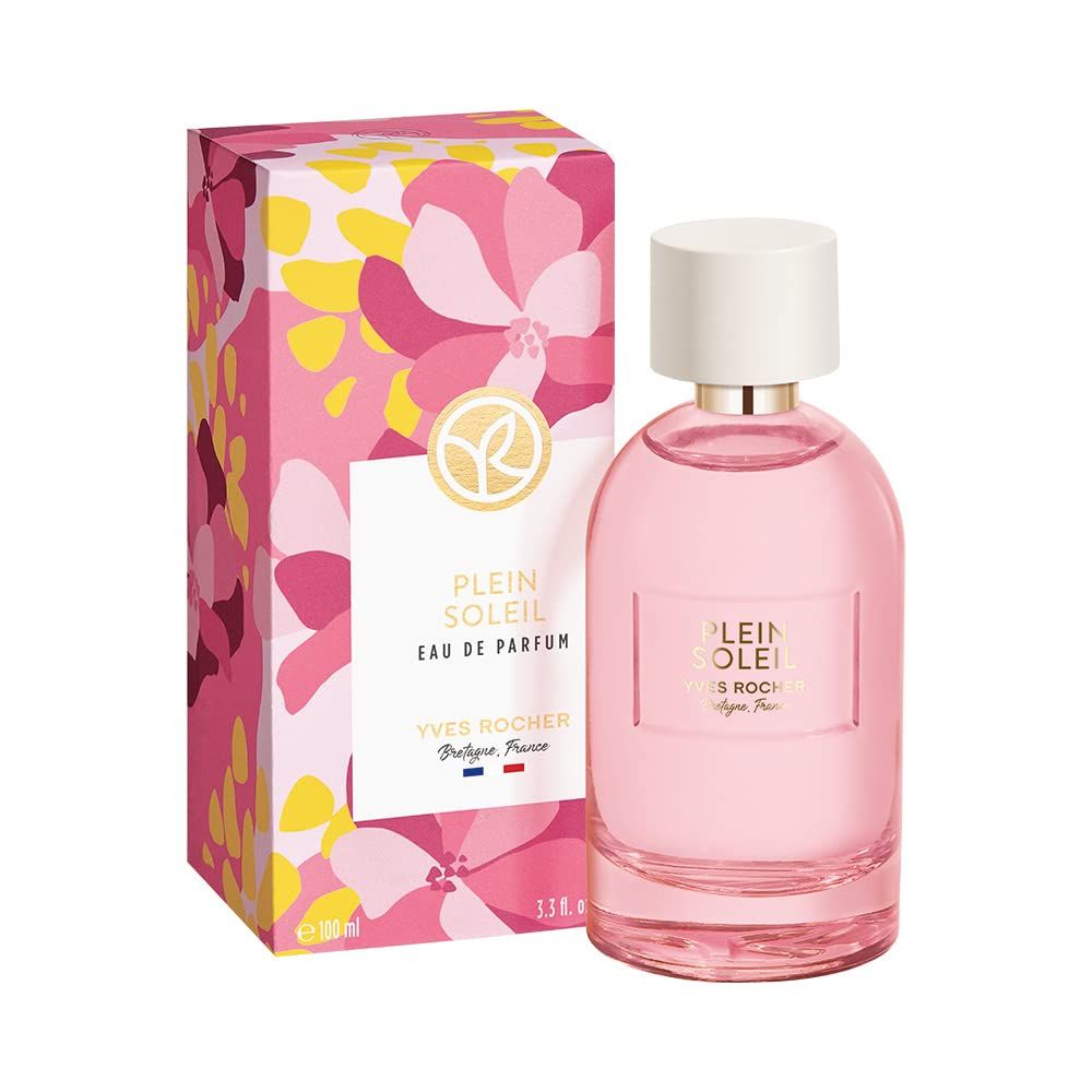 Yves Rocher Plein Soleil Eau de Parfum for Women, Spray, 100 ml./3.3 fl.oz.