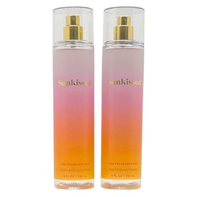 Bath &amp; Body Works Fragrance Mist 2-Pack 8oz Each (Sunkissed)