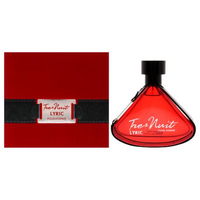 Armaf Tres Nuit Lyric for Men Eau de Parfum Spray, 3.4 Ounce