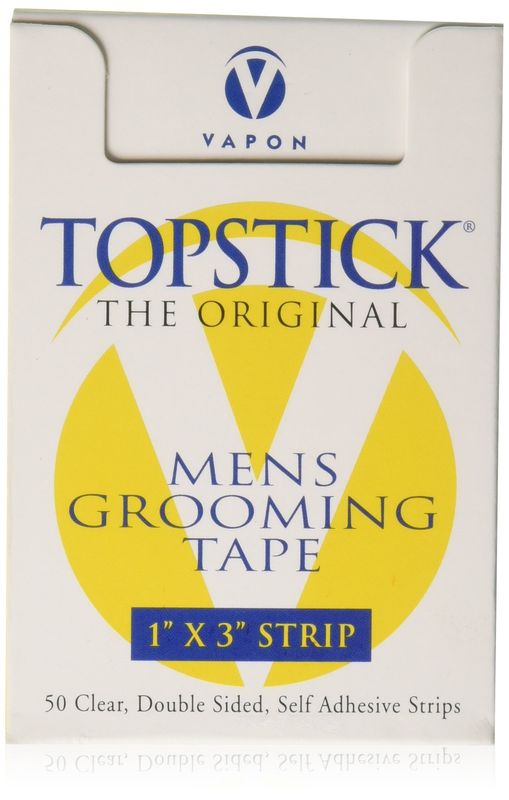Topstick Clear Hairpiece Tape (1 Roll)