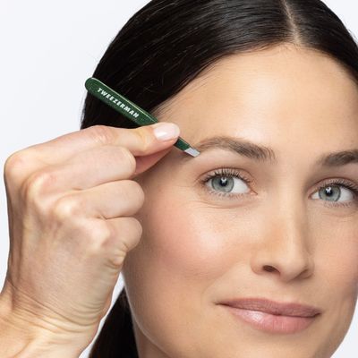 Tweezerman Enchanted Garden Mini Tweezer Set - Eyebrow Tweezers for Women and Men