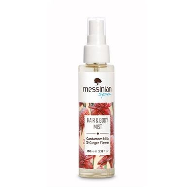 Messinian Spa Cardamom Milk &amp; Ginger Flower Hair &amp; Body Mist 100ml