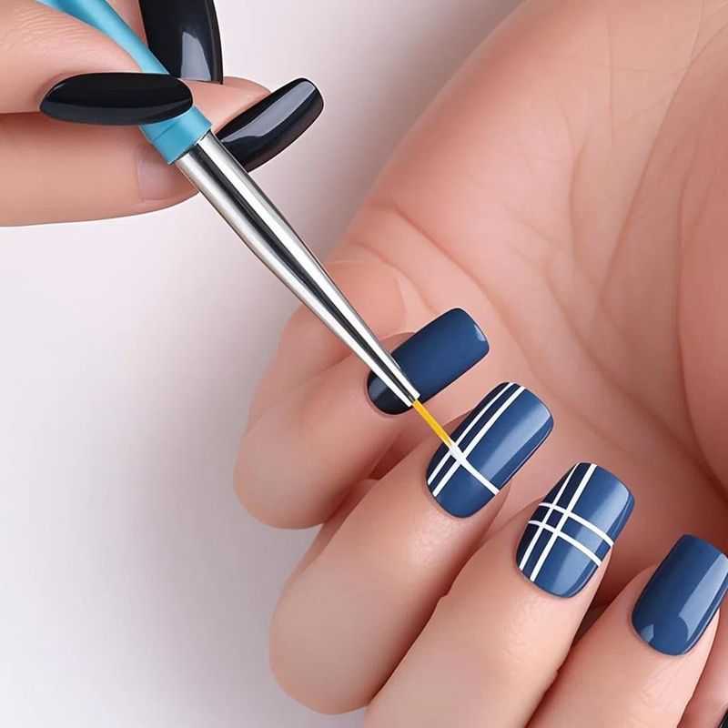 Nail Dotting Tools Set - 5PCS Dual-Ended Dotting Pens &amp; 3PCS Nail Art Brushes for DIY Nail Art, Painting &amp; Design