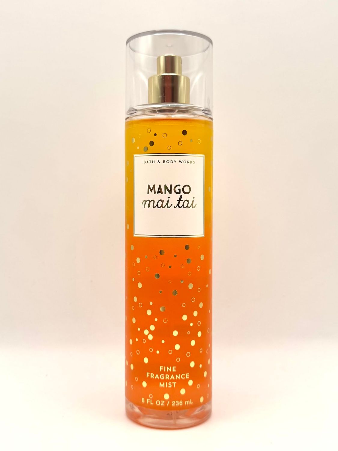 Bath and Body Work Mango Mai Tai Fine Fragrance Mist, 8 fl oz, Tropical Scent with Mango Nectar, Guava, Sugarcane