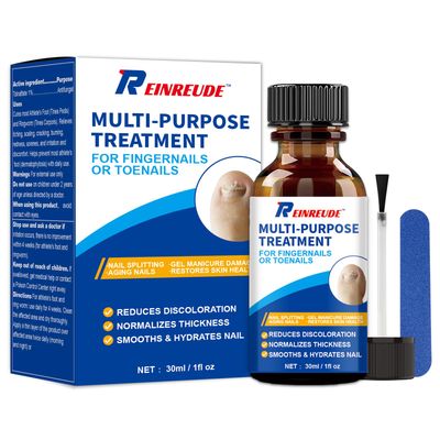 Toenail Fungus Treatment Extra Strength 30ml, Wunila Multi-Purpose Nail Repair Solution for Discolored Damaged Nails, Plant Oil for Fungal Nail Fungus Treatment Fast Acting, Toe Nail Fungus Treatment