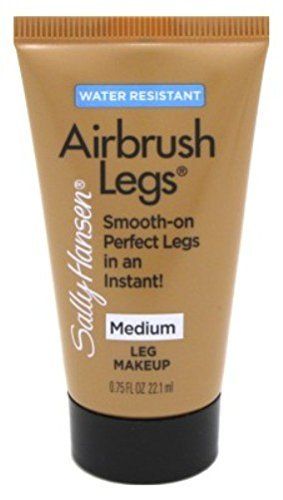 Sally Hansen Airbrush Legs Medium 0.75 Ounce Travel Size Tube (22ml) (2 Pack)