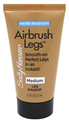 Sally Hansen Airbrush Legs Medium 0.75 Ounce Travel Size Tube (22ml) (2 Pack)